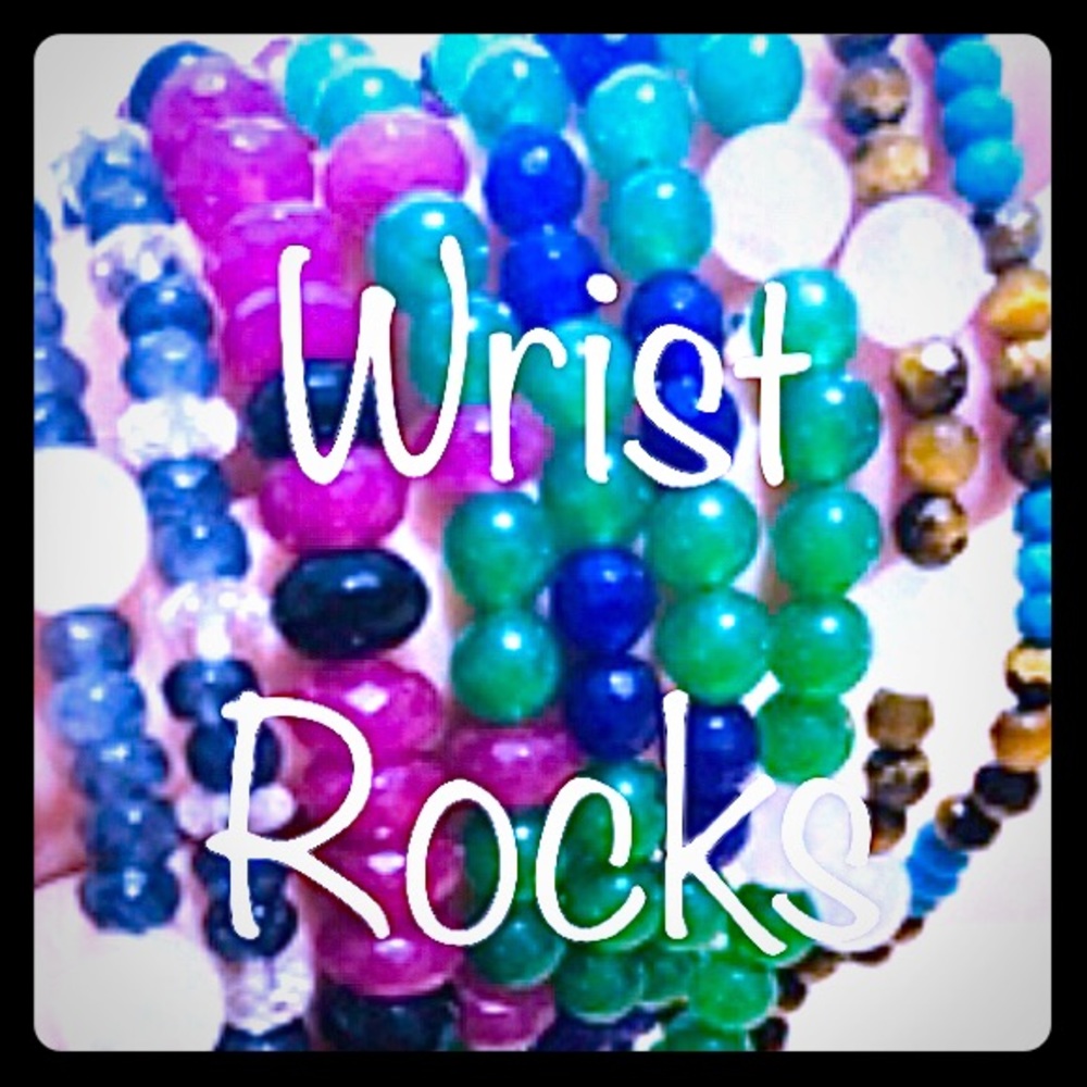 Natural Gemstone Bead Bracelets